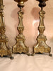 SECOND-HAND CANDLESTICKS AND ALTAR CRUCIFIX - XUPL7/1A