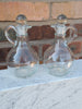 St Rose design glass cruets