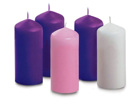 ADVENT PILLAR CANDLES