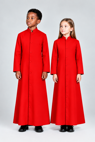 SINGLE BREASTED CASSOCK FOR SERVERS