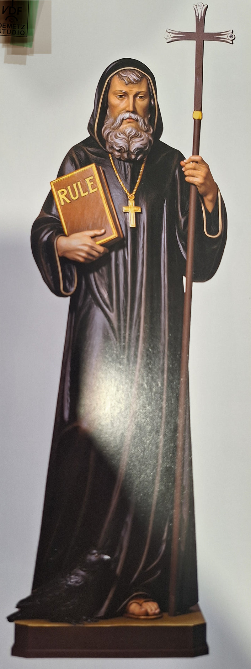 ST BENEDICT STATUE