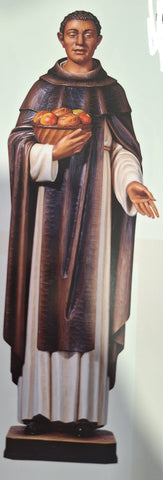 ST MARTIN DE PORRES STATUE