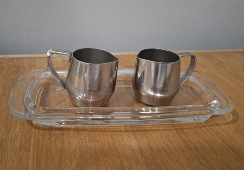 Secondhand Cruets with optional tray - ref XUP/CRUETS