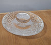 Secondhand Glass Candleholder - ref XUP/CSG