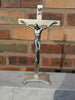 SECOND-HAND 9 3/4" HIGH STANDING CRUCIFIX - XUP542/19