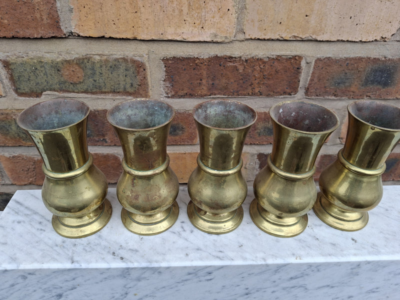 Secondhand 5 x Vases - ref XUPC28/5E