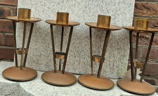 Secondhand 4 x Candlesticks - ref XUPC5/5
