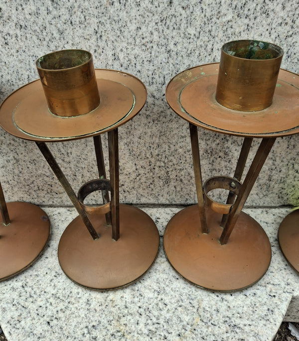 Secondhand 4 x Candlesticks - ref XUPC5/5