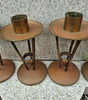 Secondhand 4 x Candlesticks - ref XUPC5/5