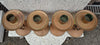 Secondhand 4 x Candlesticks - ref XUPC5/5