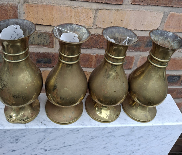 Secondhand 4 x Vases - ref XUPD3/1B