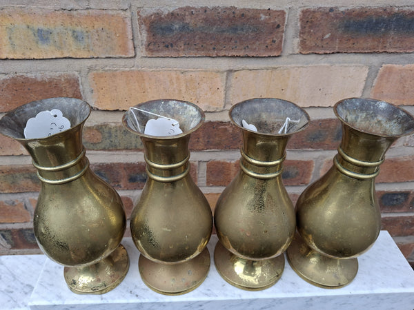 Secondhand 4 x Vases - ref XUPD3/1B