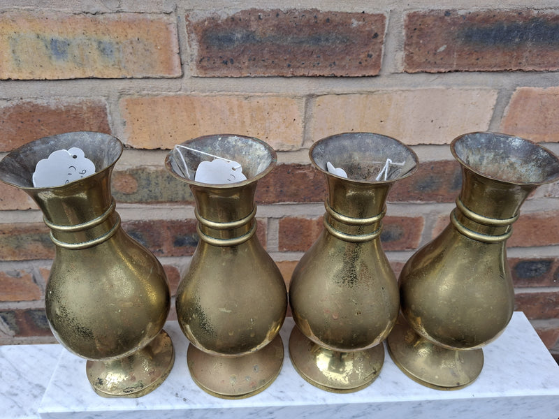 Secondhand 4 x Vases - ref XUPD3/1B