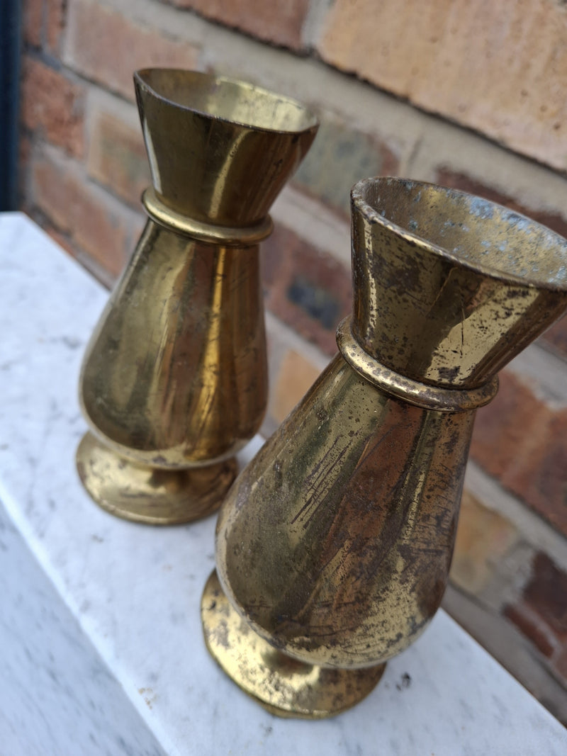 Secondhand 2 x vases - ref XUPE8/2I