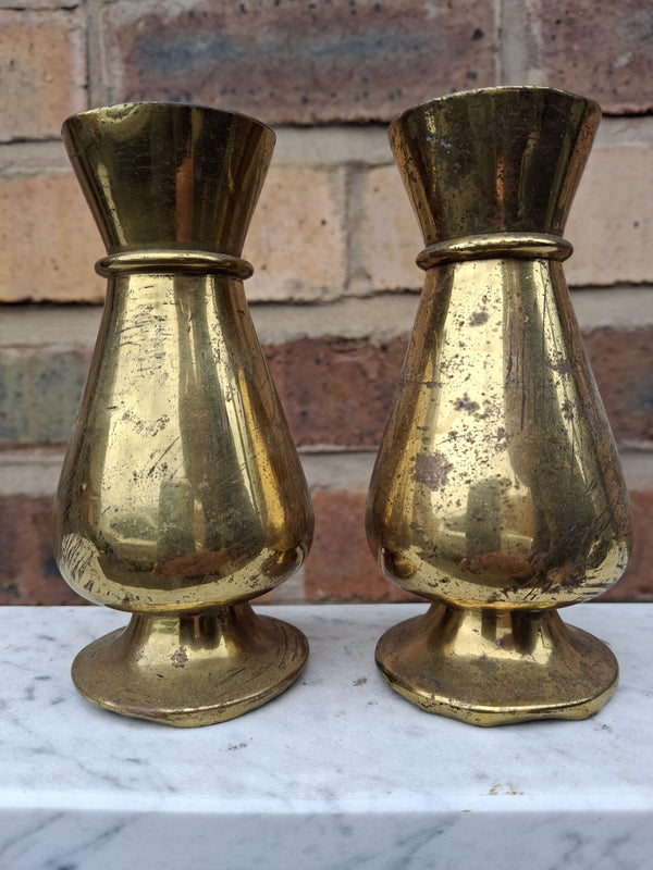 Secondhand 2 x vases - ref XUPE8/2I