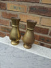 Secondhand 2 x Brass Vases - ref XUPF7/5H - UNDER OFFER
