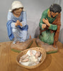 Secondhand Holy Family statues - ref XUPG11/3C