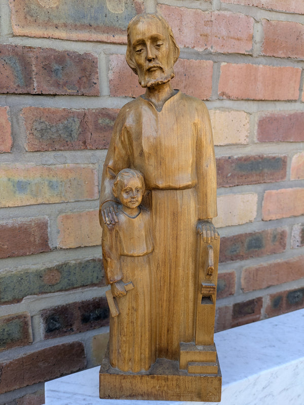 SECOND-HAND STATUE OF ST JOSEPH AND THE BOY JESUS - XUPI5/1C