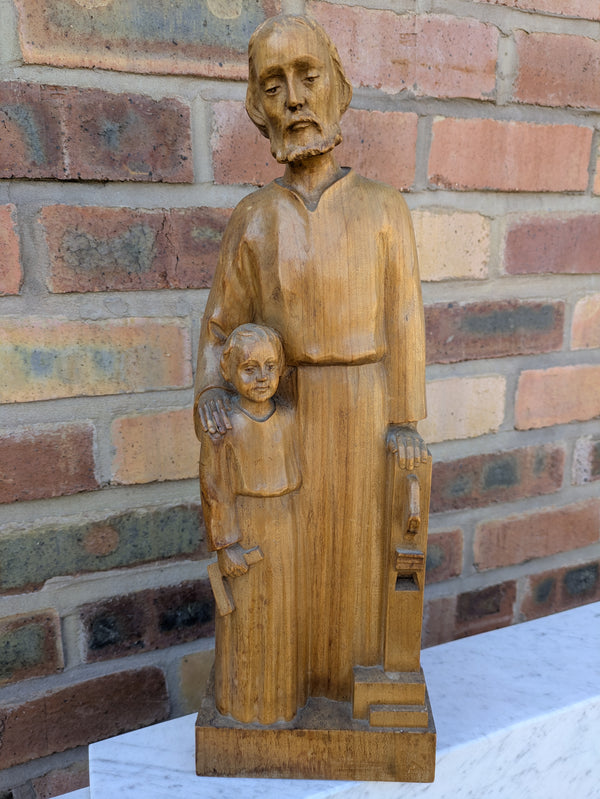 SECOND-HAND STATUE OF ST JOSEPH AND THE BOY JESUS - XUPI5/1C
