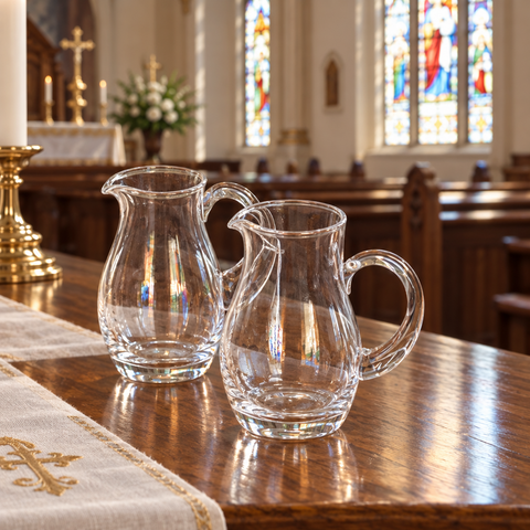 SECOND-HAND GLASS CRUETS - XUPI9/5C