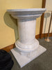 Secondhand Altar & Pedestal in white Carrara marble - ref XUPJ10/3