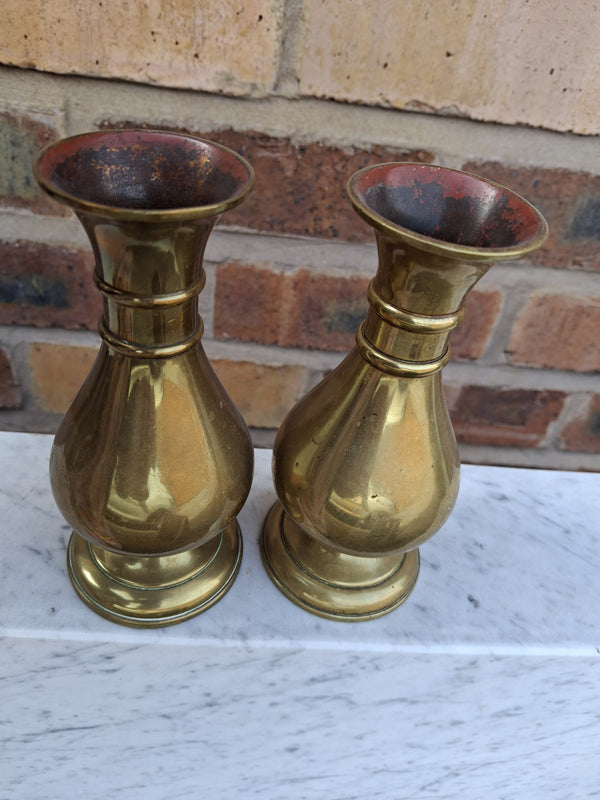 Secondhand 2 x Vases - ref XUPJ10/32BV