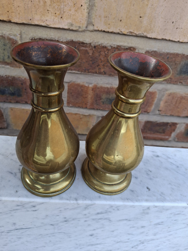 Secondhand 2 x Vases - ref XUPJ10/32BV