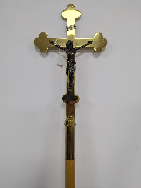 Secondhand Processional Crucifix - ref XUPJ10/3D