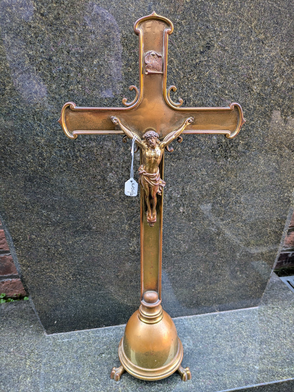 Secondhand - 24" High Standing Crucifix - ref XUPJ10/3K