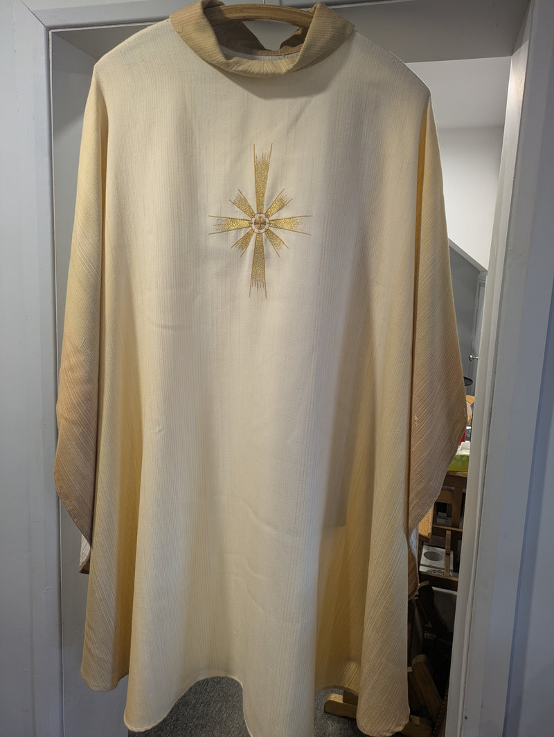 SECOND-HAND CHASUBLE AND STOLE - XUPJ10/1B