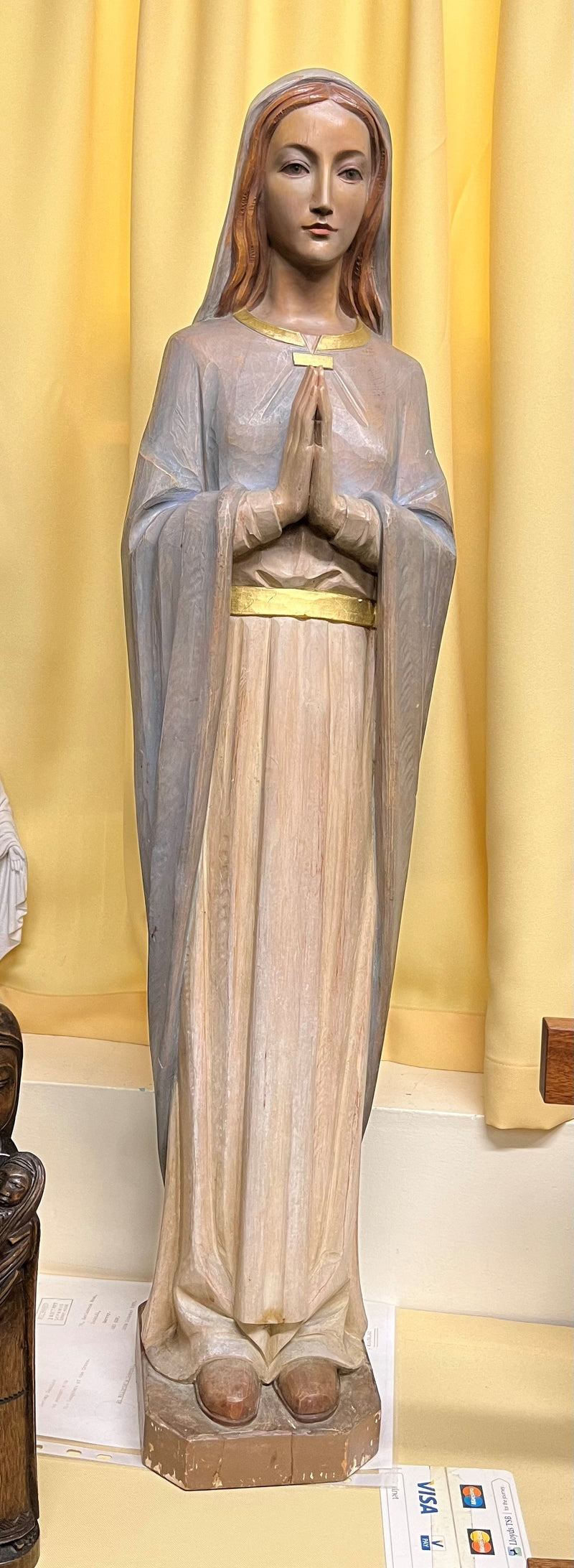 Secondhand 35" Statue of Our Lady by Stufflesser - ref XUPJ5/4L