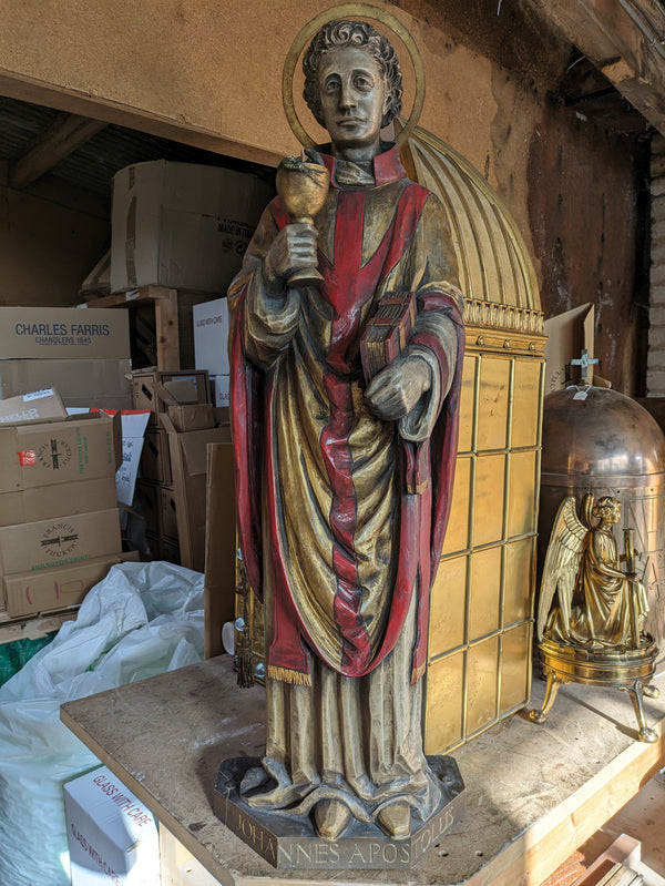 ST JOHN THE EVANGELIST STATUE (XUPJ7/4C)