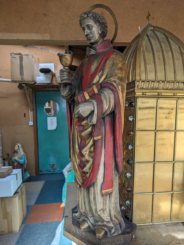 ST JOHN THE EVANGELIST STATUE (XUPJ7/4C)