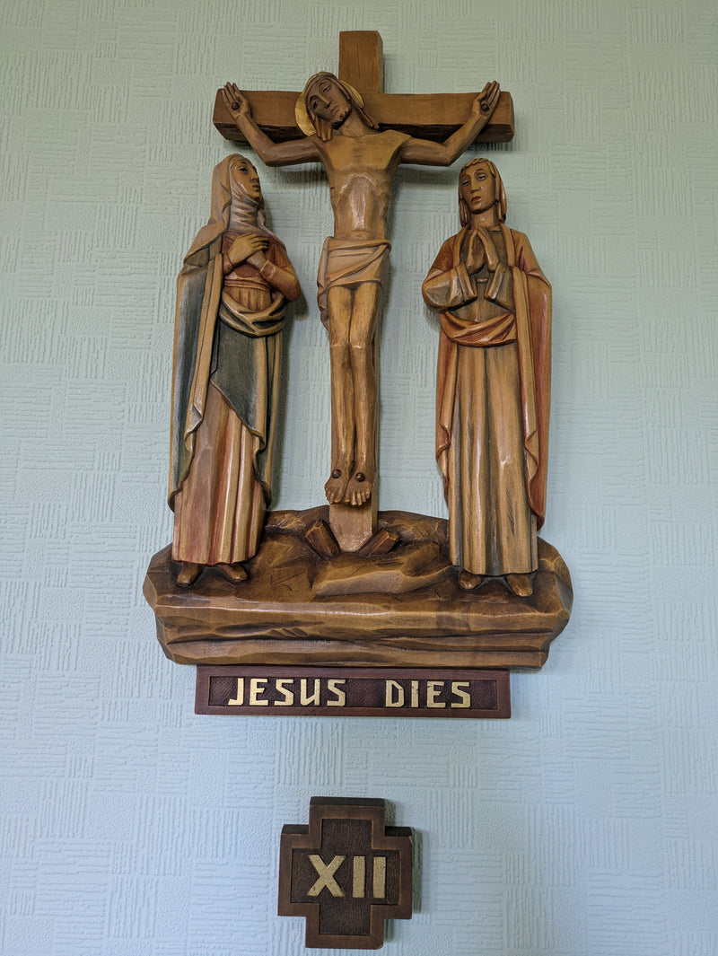 Secondhand Set of 14 Stations of the Cross - XUPK5/1K - UNDER OFFER