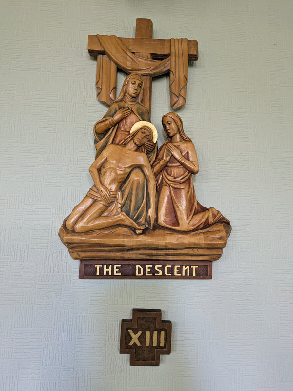 Secondhand Set of 14 Stations of the Cross - XUPK5/1K - UNDER OFFER