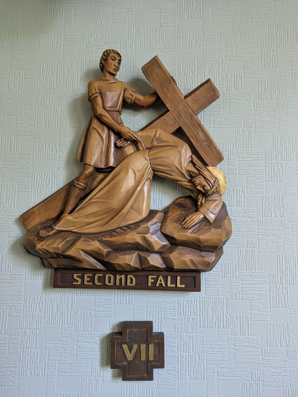 Secondhand Set of 14 Stations of the Cross - XUPK5/1K - UNDER OFFER