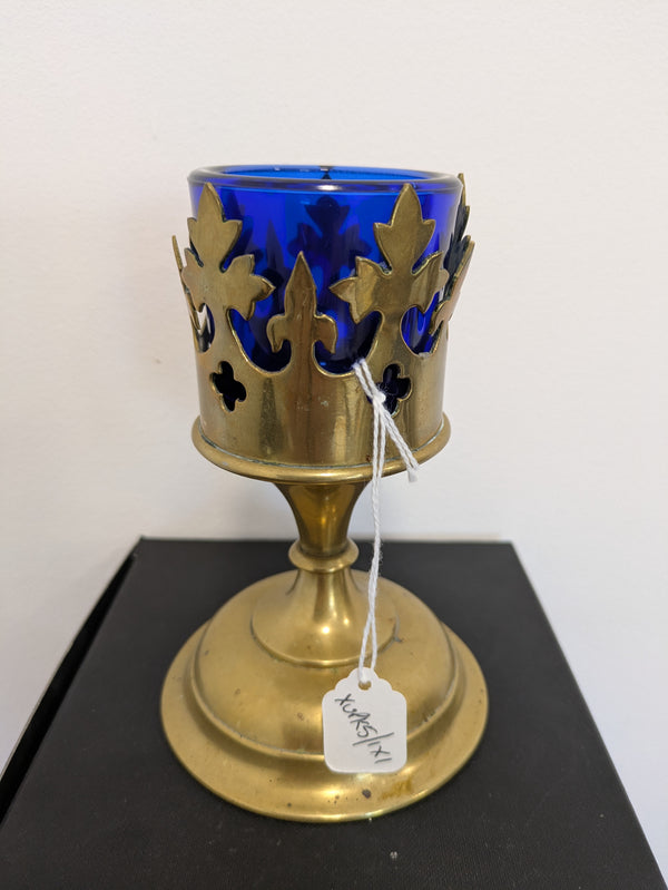 Secondhand Brass Votive Glass Stand - XUPK5/1X1