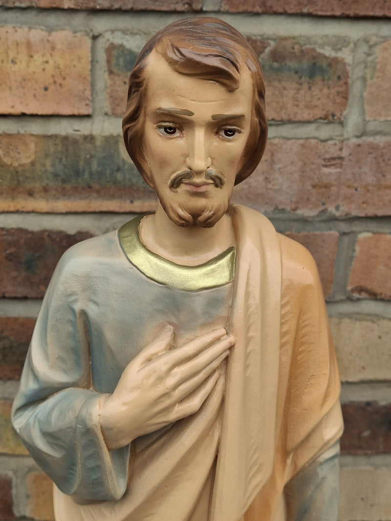 Secondhand Statue St Joseph the Worker - ref XUPK5/2A