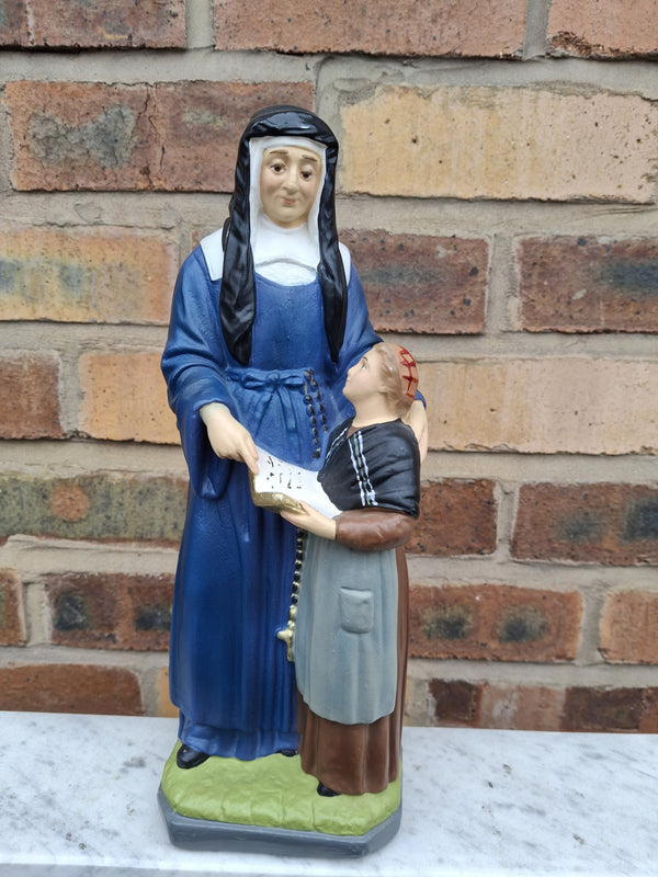 Secondhand Statue of Saint Louise and Child - ref XUPK5/2CB