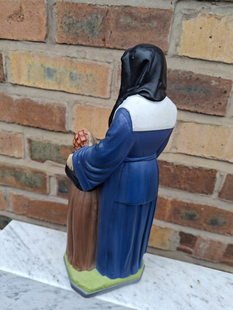 Secondhand Statue of Saint Louise and Child - ref XUPK5/2CB