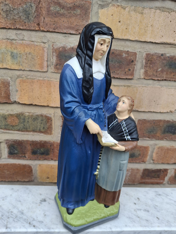 Secondhand Statue of Saint Louise and Child - ref XUPK5/2CB