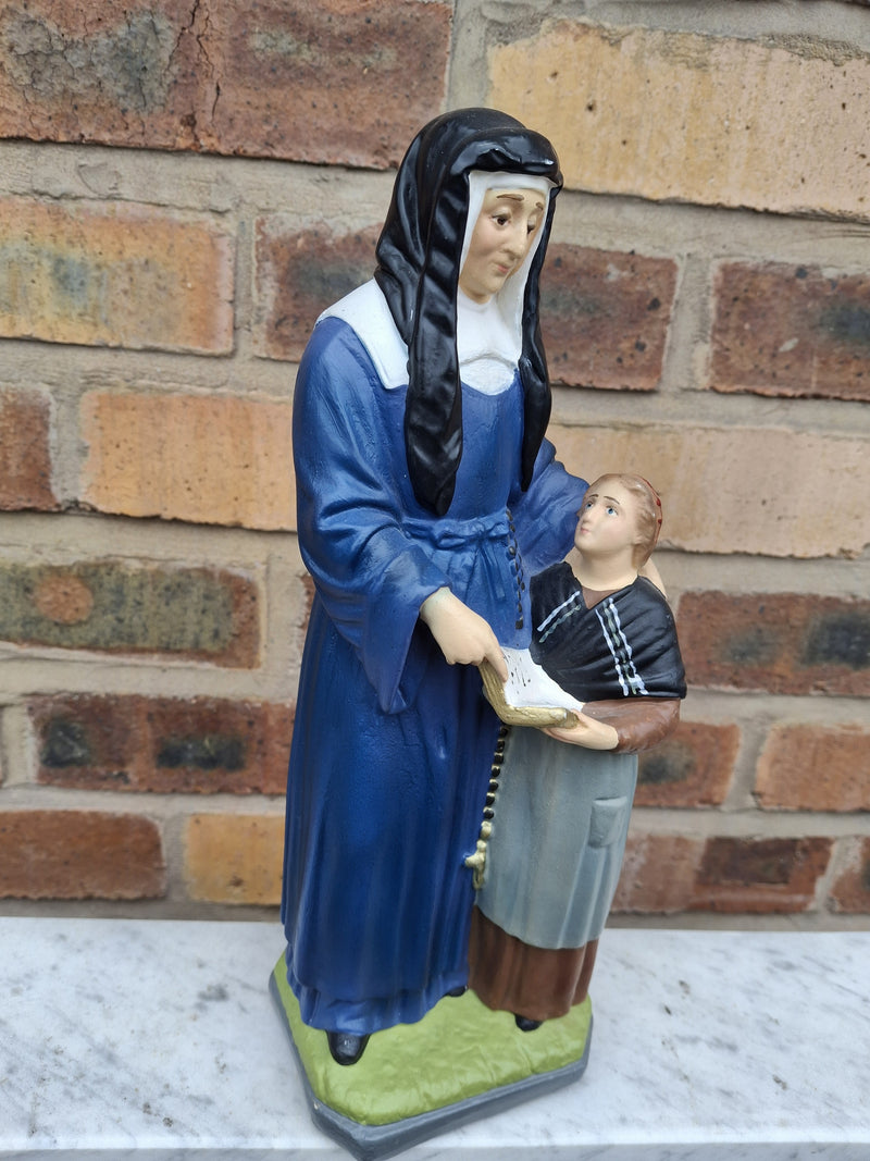 Secondhand Statue of Saint Louise and Child - ref XUPK5/2CB