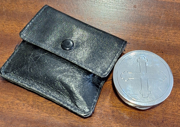 SECOND-HAND POCKET PYX AND CASE - XUPK5/1QA