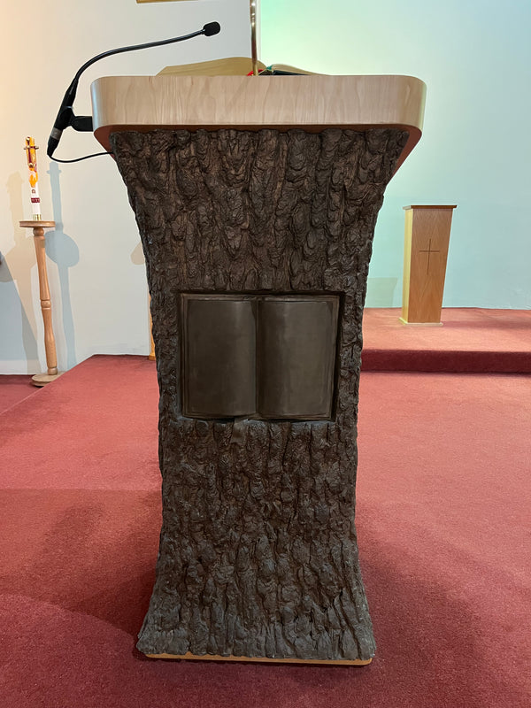 SECOND-HAND MATCHING ALTAR AND PEDESTAL - XUPK7/3A