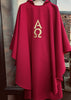 SECOND-HAND FULL GOTHIC CHASUBLE AND STOLE - XUPK9/1C
