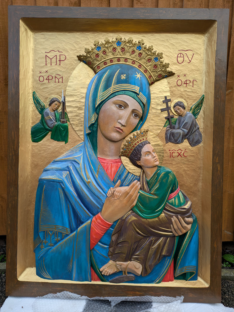 SECOND-HAND OUR LADY OF PERPETUAL SUCCOUR PLAQUE - XUPK9/2