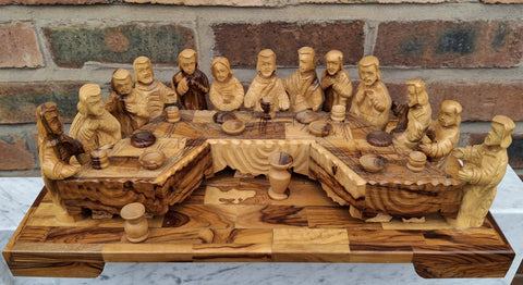 Secondhand Last Supper Statue - ref XUPL1/3E
