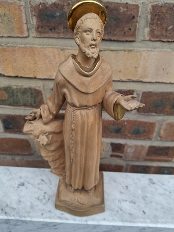 Secondhand Statue St Francis of Assisi - ref XUPL1/4DB - UNDER OFFER
