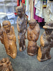 Secondhand Carved Wood Crib Set - ref XUPL2/2E