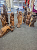 Secondhand Carved Wood Crib Set - ref XUPL2/2E